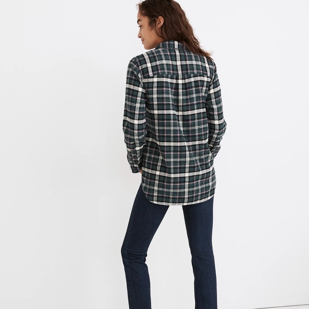 Madewell Flannel Classic Ex-Boyfriend Shirt